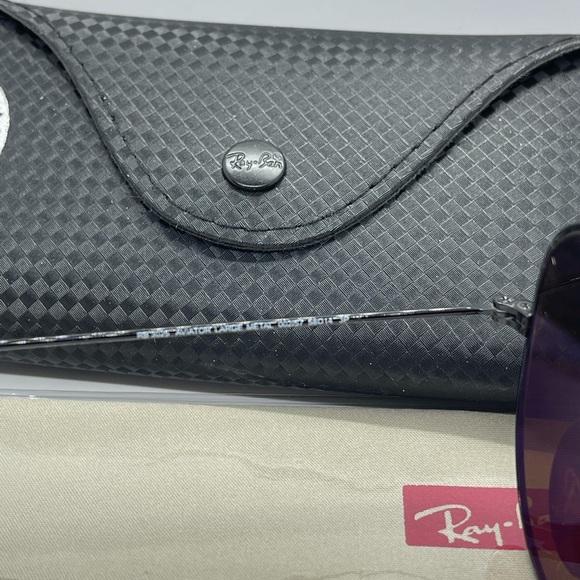 New Rayban Aviator Polarized 3025 Black/Bro… - Picture 5 of 7